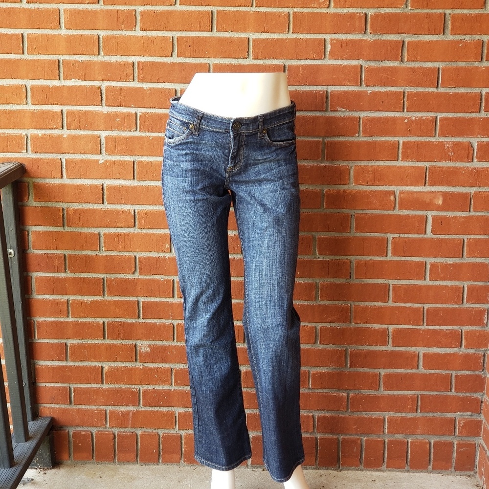 Kut From The Kloth Distressed Dark Wash Jeans